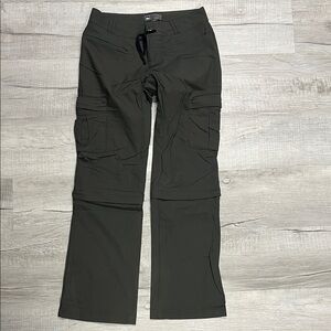 REI Women's Olive convertible Pants sz 2P inseam 28.5